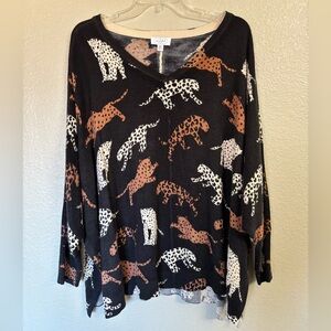 Mudpie OS Dolman Sleeve Summer Sweater